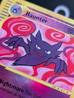 Haunter 80/165 Expedition Pokemon MP Reverse Holo - Image 4