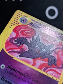 Haunter 80/165 Expedition Pokemon MP Reverse Holo - Image 5