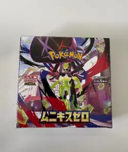 Pre-sale Pokemon card MEGA Munikis Zero Booster Box M3 Japanese w/Shrink sealed - Image 1