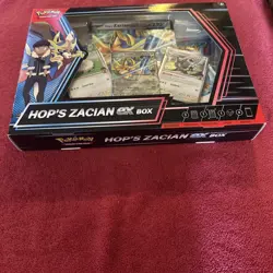 Pokemon TCG Hop's Zacian ex Box JT SS OBF Packs Factory Sealed New Ships Free - Image 2