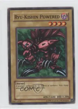 Ryu-Kishin Powered Unlimited YuGiOh Starter Deck Kaiba #SDK-024 2002 READ - Image 1