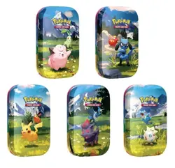 Pokemon Erhabene Helden Ascended Heroes Mini Tin FULL SET - NEU OVP SEALED - Image 1