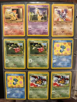119 Pokemon Cards Lot - Neo Genesis & Neo Destiny 1 Holo Included Vintage WOTC - Image 4