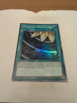 Yugioh Ogdoadic Water Lily 1st Edition Holo - Image 1
