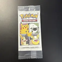 SEALED Pokemon General Mills 25th Anniversary Booster Pack - 3 Cards/Pack - NEW - Image 1