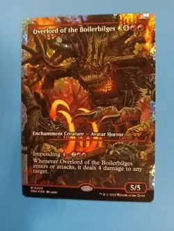Overlord of the Boilerbilges Duskmourn MTG Fracture Foil - Image 1