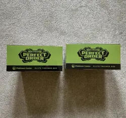 Pokemon TCG Perfect Order Pokemon Center Elite Trainer Box ETB x2 🔥 SEALED ✅ - Image 2