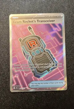 Team Rocket's Transceiver 263/217 Mega Evolution Ascended Heroes Pokemon TCG - Image 1