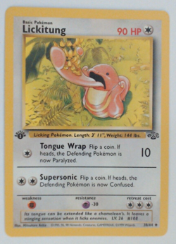 Pokemon TCG - Lickitung - Jungle 1st Edition -Q842 - Image 1