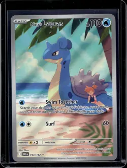 Pokemon SV10: Destined Rivals Misty's Lapras 194/182 - Image 1