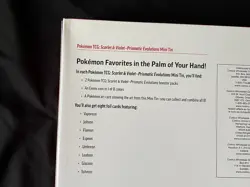 2025 Pokemon Prismatic Evolutions Mini Tins 8-Pack (Costco Exclusive) - Image 5