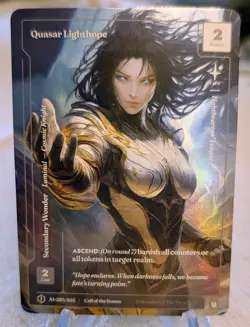 Wonders of the First Quasar Lighthope Alt Art Formless Foil Call of the Stones - Image 1