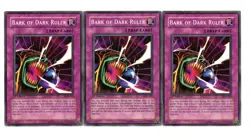 Yugioh- 3X Bark of Dark Ruler - Common - 1st Edition - LOD-010 - Light Play - Image 1