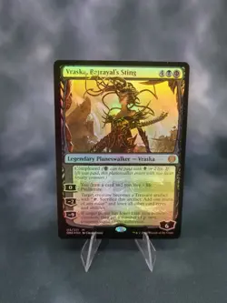 Vraska, Betrayal's Sting Phyrexia: All Will Be One Foil - Image 1