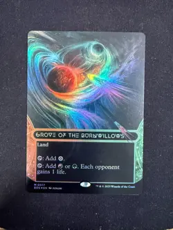 Grove of the Burnwillows (BORDERLESS FOIL) - Edge of Eternities - Magic - Image 1