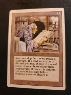 Library of Leng 3rd Edition Revised LP Magic The Gathering MTG Tcg See Pics - Image 3