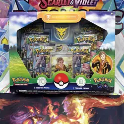 Pokemon TCG Pokemon GO Special Team Collection Box - 6 Packs 820650850530 - Image 1