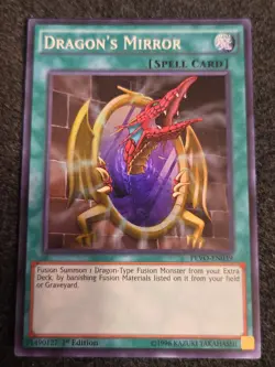 Yugioh - Dragon's Mirror PEVO-EN039 1st Edition Super Rare LP - Image 1