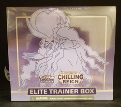 Pokemon TCG Sword & Shield Chilling Reign Elite Trainer Box Shadow Rider Calyrex - Image 1