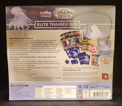 Pokemon TCG Sword & Shield Chilling Reign Elite Trainer Box Shadow Rider Calyrex - Image 2