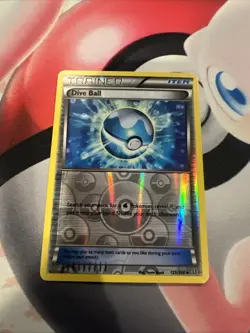 Pokemon - Dive Ball - 125/160 - Uncommon - Reverse Holo - XY - Primal Clash - NM - Image 1