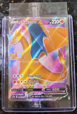 PROMO CHARIZARD V swsh050 HOLO Foil Rare 'CHAMPIONS PATH' {Factory Sealed} MINT - Image 4