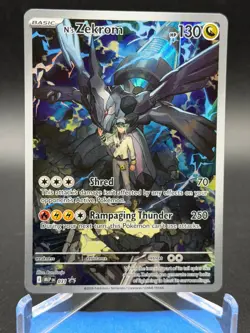 Pokemon TCG Mega Evolutions Black Star Promo N's Zekrom #31 BSP - Image 1