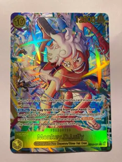 Monkey.D.Luffy EB04-061 Alternate Art Adventure on Kamis Island NM - Image 1
