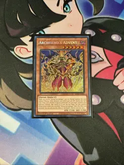 Yugioh BLTR-EN046 Archfiend’s Advent - Secret Rare 1st Edition - Image 5