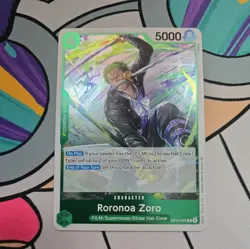 Roronoa Zoro op13-037 Rare Carrying On His Will One Piece - Image 1