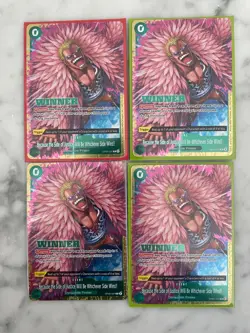 Because the Side of Justice Will Be Whichever Side Wins!!- OP05-037 Winner set - Image 1