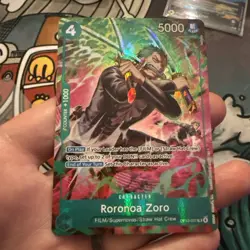 OP15 Treasure Rare Roronoa Zoro OP13-037 English NM Foil - Image 2