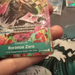 OP15 Treasure Rare Roronoa Zoro OP13-037 English NM Foil - Image 3