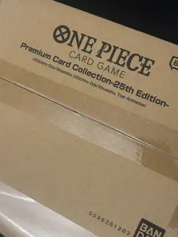 One Piece TCG Premium Card Collection 25th ANNIVERSARY Edition ENGLISH sealed - Image 1