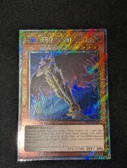 Evil HERO Adusted Gold - RA04-EN029 - Platinum Secret Rare - 1st Edition Yugioh - Image 1
