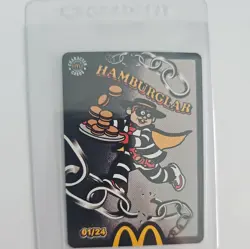 McDonalds Hamburglar 01/24 Mcdonalds Trading Cards 2026 UnRedeemed trading card - Image 1