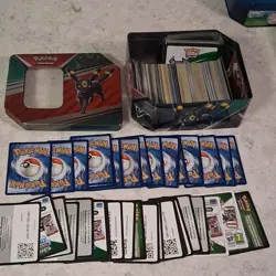 Pokemon Umbreon Mixed Card Lot with Tin & Online Code Cards Pokemon TCG English - Image 1