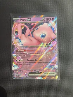 Pokemon TCG Mew EX 151/165 Scarlet & Violet Holo Double Rare Card NM Condition - Image 2