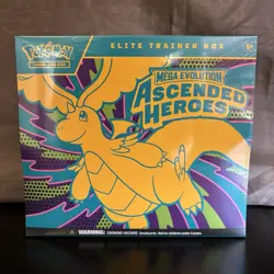 Pokemon Mega Evolution Ascended Heroes Elite Trainer Box ETB 2026 SEALED NEW - Image 1