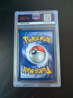 1999-2000 Pokemon Base Set 4th Print Holo Mewtwo 10/102 PSA 9 Mint Rare! - Image 2