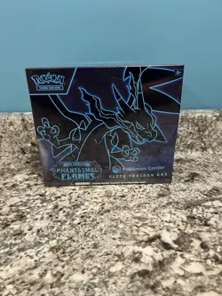 Phantasmal Flames Pokemon Center ETB Factory Sealed - Image 1