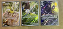 Pokemon Tcg Illustration Rare Full Art Bundle Lot Of 3 - Image 1
