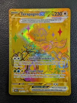 Terapagos ex - 180/131 Prismatic Evolutions (Pokemon) Golden Hyper Rare - Image 1