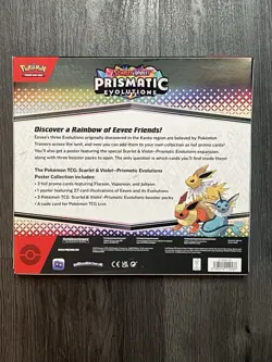Pokemon Prismatic Evolutions Poster Collection New - Image 2