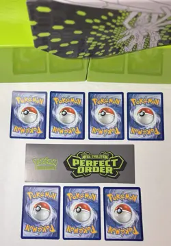 Pokemon TCG Mega Evolution Perfect Order ME03 Shiny Illustration Rare Lot (7) NM - Image 3