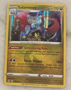 Pokemon TCG - SALAMENCE - #109/203 - Darkness Ablaze - Holo Rare | English - Image 1