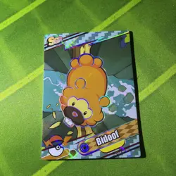 Eif origins 4.0 Bidoof SSR no-002 card Pokemon non-TCG cute - Image 1