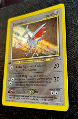 Skarmory 13/111 - 1st Edition - Holo - Neo Genesis - Pokemon TCG LP + - Image 4