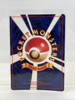 Japanese Pokemon Card Trainer Blaine Holo Rare Gym Challenge & Heroes OLD BACK - Image 2