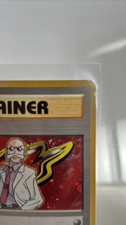 Japanese Pokemon Card Trainer Blaine Holo Rare Gym Challenge & Heroes OLD BACK - Image 4